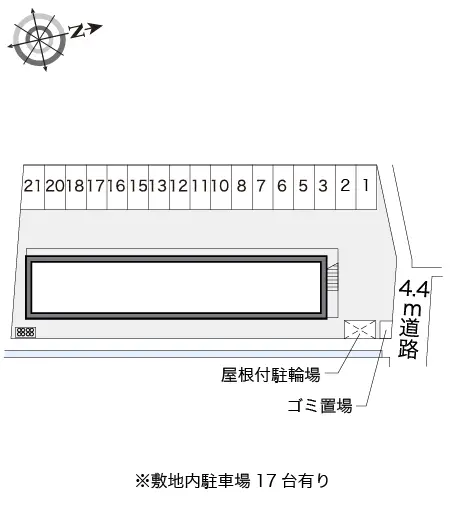 高松市木太町　月極駐車場（LP）
